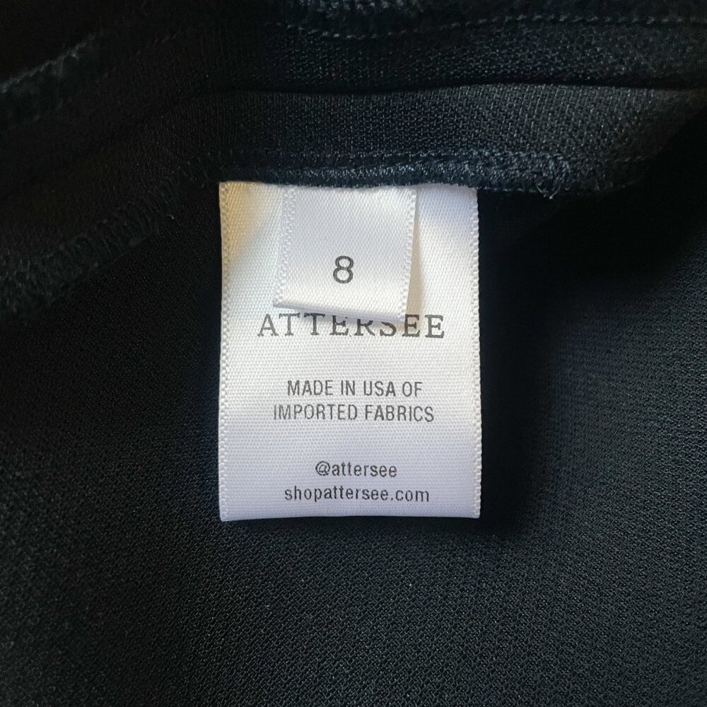 Attersee Straight Leg Trouser No Pockets Midnight Size 8 NEW NWT - Picture 9 of 15